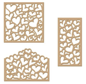 Holiday Themed Laser-Cut Wood Vent Cover